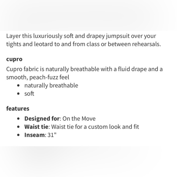 Lululemon Principal Dancer Jumpsuit in Black Size 12 - Picture 3 of 8